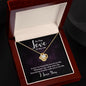 To The Love Of My Life - Love Knot Necklace