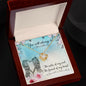 To Sister - Love Knot Necklace