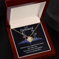 To My Girlfriend - Love Knot Necklace