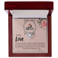 To My Love - Love Knot Necklace