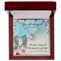 To Sister - Love Knot Necklace