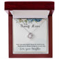 To My Bonus Mom - Love Knot Necklace