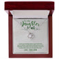 To My Daughter - Love Knot Necklace