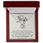 To My Wife - Love Knot Necklace