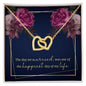 The day we married - Interlocking Hearts Necklace