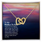 To My Mother In Law - Interlocking Hearts Necklace