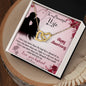 To My Wife - Interlocking Hearts Necklace
