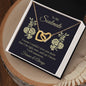 To my soulmate - Interlocking Hearts Necklace