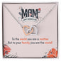 Happy Mothers Day - Interlocking Hearts Necklace