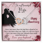 To My Wife - Interlocking Hearts Necklace