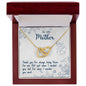 To My Mother - Interlocking Hearts Necklace
