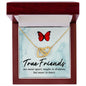 True friends - Interlocking Hearts Necklace
