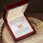To my Bestie - Interlocking Hearts Necklace