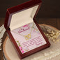 To my sweetheart - Interlocking Hearts Necklace