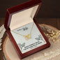 To My WIfe - Interlocking Hearts Necklace