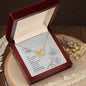 To My WIfe - Interlocking Hearts Necklace