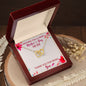 Wishing you a happy Mothers day - Interlocking Hearts Necklace