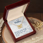 To My Mother - Interlocking Hearts Necklace