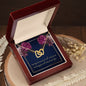 The day we married - Interlocking Hearts Necklace
