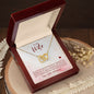 To My WIfe - Interlocking Hearts Necklace