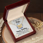 To My WIfe - Necklace Interlocking Hearts