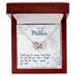 To My Mother - Interlocking Hearts Necklace
