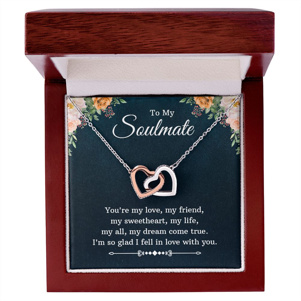 To my soulmate - you're my love