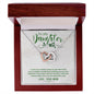 To my daughter - Interlocking Hearts Necklace