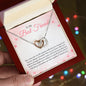 To my Bestie - Interlocking Hearts Necklace