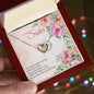 To My Sister - Interlocking Hearts Necklace