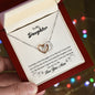 To my daughter - Interlocking Hearts Necklace