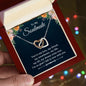 To my soulmate - Interlocking Hearts Necklace