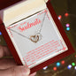 To My Soulmate - Interlocking Hearts Necklace
