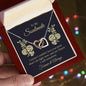 To my soulmate - Interlocking Hearts Necklace