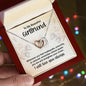 To My Girlfriend - Interlocking Hearts Necklace