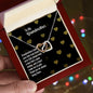 To My Grandmother - Interlocking Hearts Necklace
