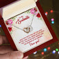 To My Soulmate - Interlocking Hearts Necklace