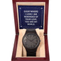 Everywhere I look - Wooden Watch