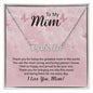 To my mom - Personalized Name Necklace
