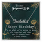 To my Gorgeous Wife - Personalized Name Necklace