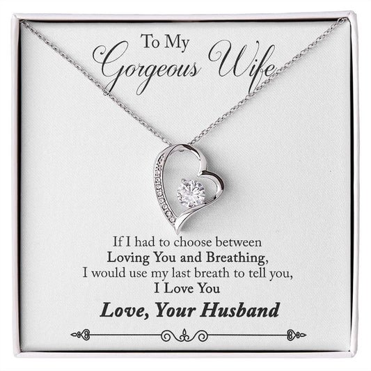 To My Wife - Forever Love Necklace
