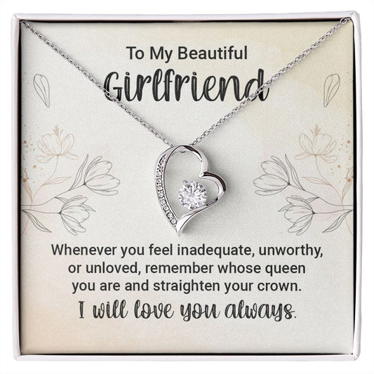 To my girlfriend - Forever Love Necklace