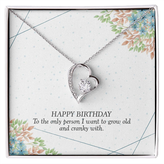 Happy birthday - Forever Love Necklace