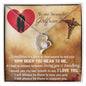 To my nurse girlfriend - Forever Love Necklace