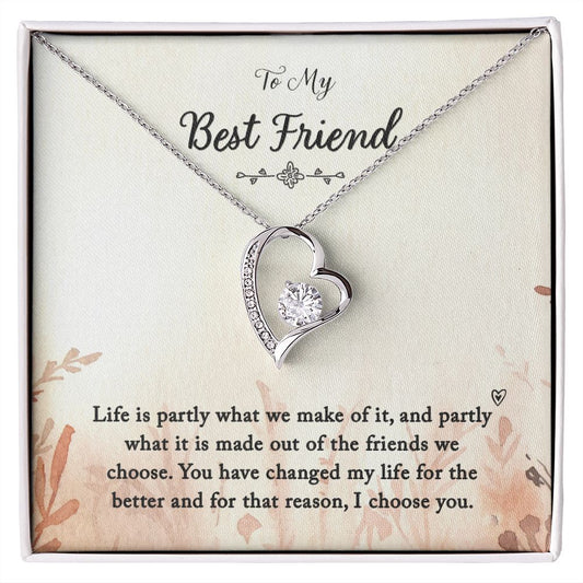 To my Best Friend - Forever Love Necklace