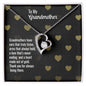 To My Grandmother - Forever Love Necklace
