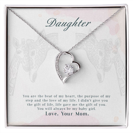 To my daughter - Forever Love Necklace