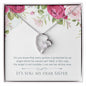To My Dear Sister - Forever Love Necklace