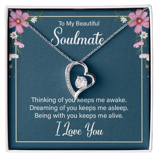 To my soulmate - Forever Love Necklace