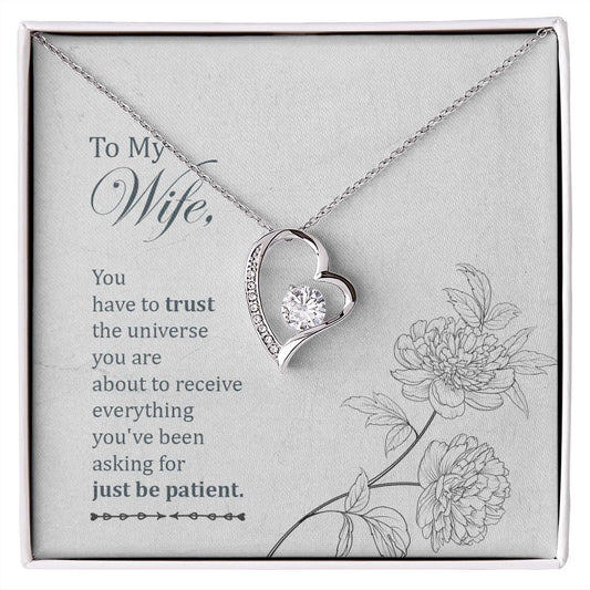 To my Wife - Forever Love Necklace